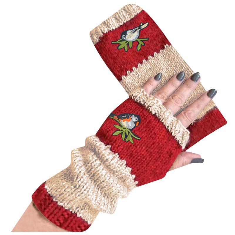 Five Fingers Gloves Outdoor Winter Fashion Women Warm Patchwork Cotton Hand Hook Small Flower Handmade Woolen Daily Accessories
Five Fingers Gloves Outdoor Winter Fashion Women Warm Patchwork Cotton Hand Hook Small Flower Handmade Woolen Daily Accessories