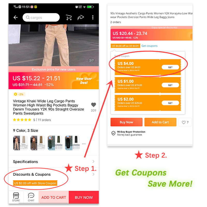 Vintage Khaki Wide Leg Cargo Pant High Waist Big Pockets Baggy Denim Trousers Y2K 90s Straight Oversize Sweatpants 220325