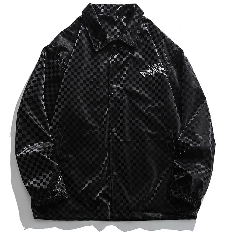 Men's Jackets Spring Glossy Bomber Jacket Men Letter Coat PU Coating Outerwear Waterproof Windbreaker Fashion Harajuku Street Clothing Male, Black;brown
Men's Jackets Spring Glossy Bomber Jacket Men Letter Coat PU Coating Outerwear Waterproof Windbreaker Fashion Harajuku Street Clothing Male, Black;brown