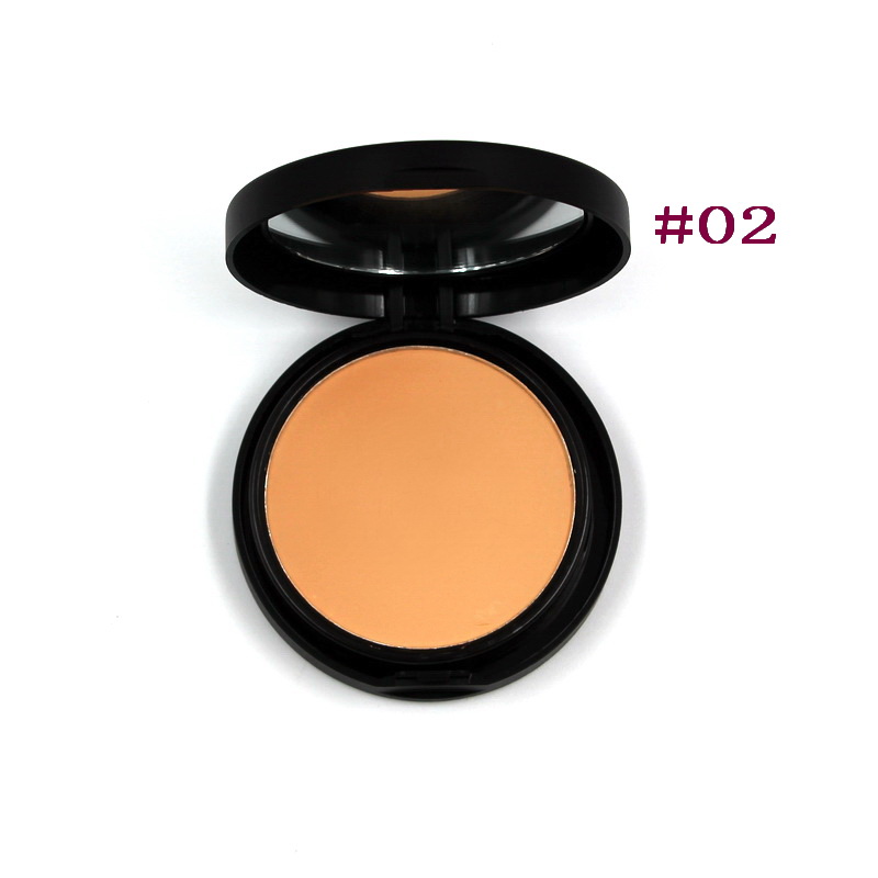 Makeup Press Powders Poudre With Puff And Mirror Whitening Firm Brighten Concealer Natural Maquille De Cara Face Powder