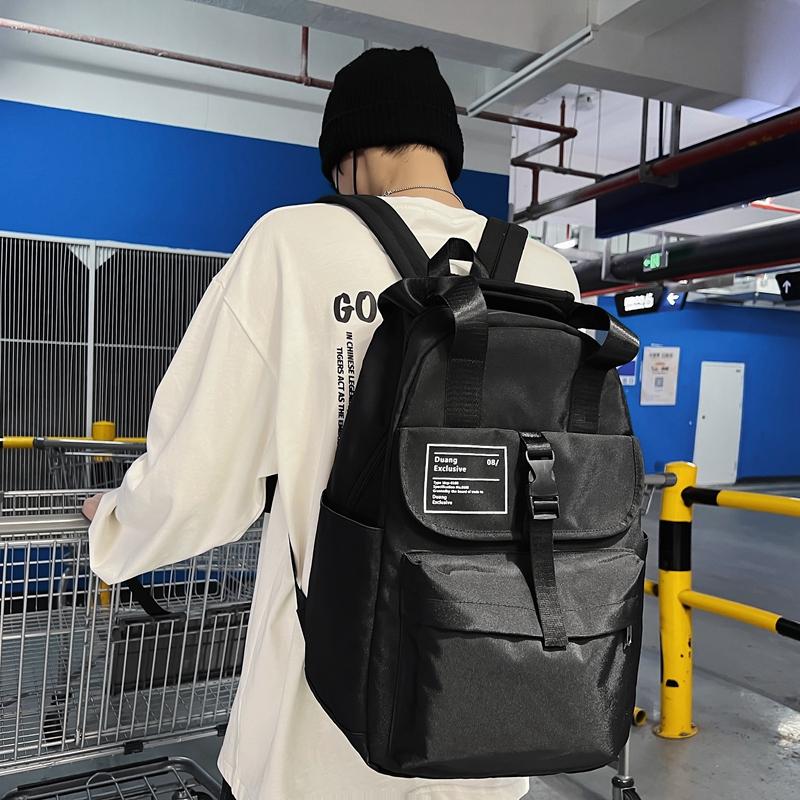 Backpack Nylon 2022 High-capacity Men's And Women's All-purpose Fashion Short-haul Sports Travel BagBackpack, Black
Backpack Nylon 2022 High-capacity Men's And Women's All-purpose Fashion Short-haul Sports Travel BagBackpack, Black