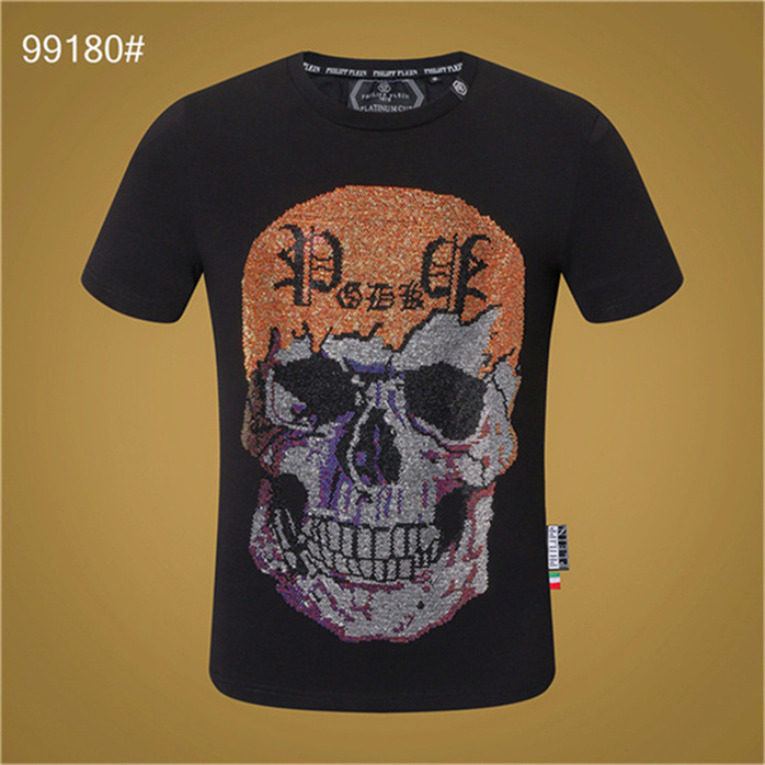 Designer Mens PP Skull Diamond t shirts Short sleeve Brand Spring and Summer high O-Neck Quality Skulls TShirt tees Phillip Plain #91
Designer Mens PP Skull Diamond t shirts Short sleeve Brand Spring and Summer high O-Neck Quality Skulls TShirt tees Phillip Plain #91