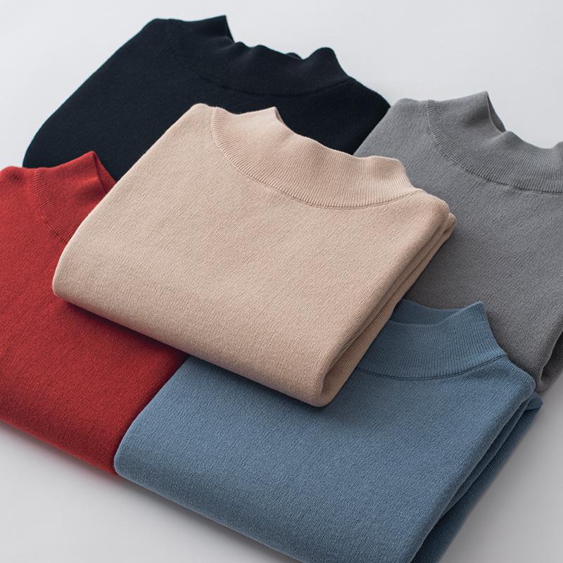 Men's Sweaters Zm001-1 Men Knitted Sweater Soft Mock Neck Basic Loose Korean Style Delicate Cotton Acrylic Youth Daily Chic Casual Knitwear, Zm001-1 haze gray
Men's Sweaters Zm001-1 Men Knitted Sweater Soft Mock Neck Basic Loose Korean Style Delicate Cotton Acrylic Youth Daily Chic Casual Knitwear, Zm001-1 haze gray