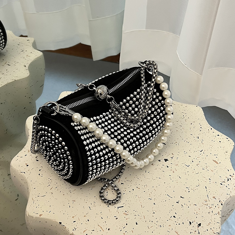 Designer Luxury Bag Pearl Portable Artificial Diamond Purse Chain Evening One-Shoulder Bag for Lady with 2022 New Arrival, Customize
Designer Luxury Bag Pearl Portable Artificial Diamond Purse Chain Evening One-Shoulder Bag for Lady with 2022 New Arrival, Customize