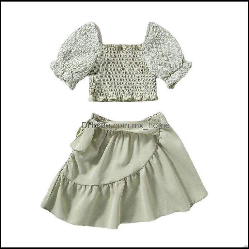 Clothing Sets Baby Kids Baby Maternity Girls Outfits Children Puff Sleeve Topsandruffle Skirts 2 Dhihz, 1lot=1set=tops+skirts=2pcs
Clothing Sets Baby Kids Baby Maternity Girls Outfits Children Puff Sleeve Topsandruffle Skirts 2 Dhihz, 1lot=1set=tops+skirts=2pcs