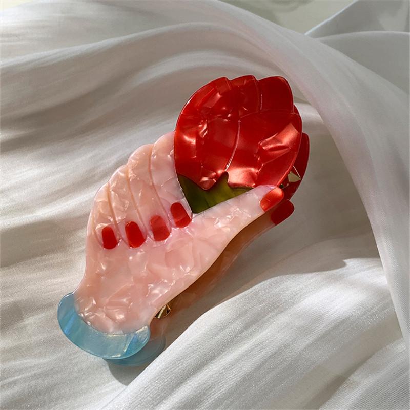 Hair Clips & Barrettes 2022 Retro Personality Pink Brown Hand Holding Rose Claw Smooth Irregular Geometric Haipin For Women Jewelry GiftsHai
Hair Clips & Barrettes 2022 Retro Personality Pink Brown Hand Holding Rose Claw Smooth Irregular Geometric Haipin For Women Jewelry GiftsHai
