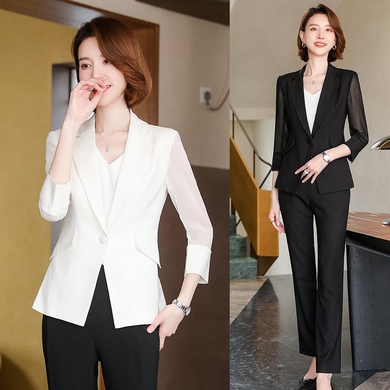 Women' Two Piece Pants Fashion White Blazer Women Business Suits Pant And Jacket Sets Ladies Work Elegant Office Uniform StylesWomen, Blazer only
Women' Two Piece Pants Fashion White Blazer Women Business Suits Pant And Jacket Sets Ladies Work Elegant Office Uniform StylesWomen, Blazer only