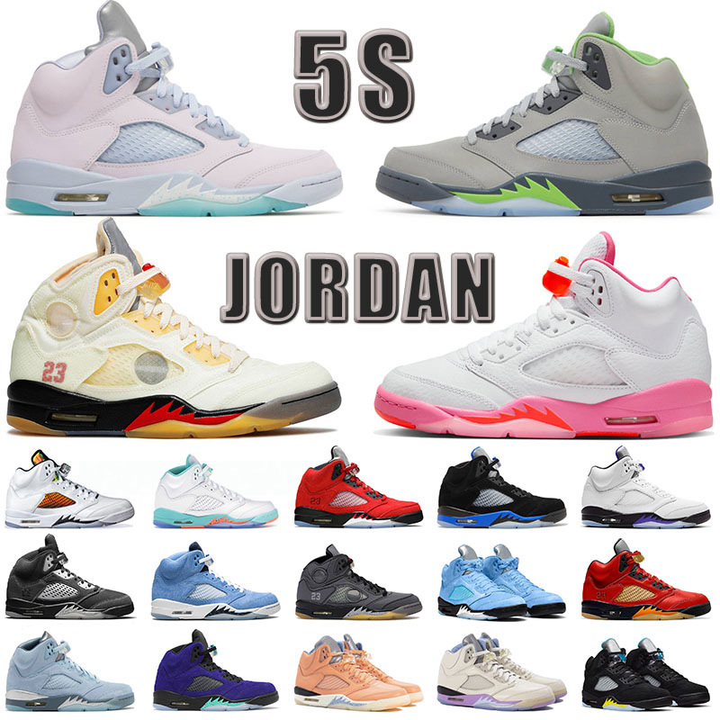 We The Bests Jumpman 5 5s V Mens Basketball Shoes J5s Pinksicle Racer Blue Bird PSGs Offs White Cement UNC Florida Gators Green Bean Designer Sneakers Big Size 13, # 40-47 fire red
We The Bests Jumpman 5 5s V Mens Basketball Shoes J5s Pinksicle Racer Blue Bird PSGs Offs White Cement UNC Florida Gators Green Bean Designer Sneakers Big Size 13, # 40-47 fire red