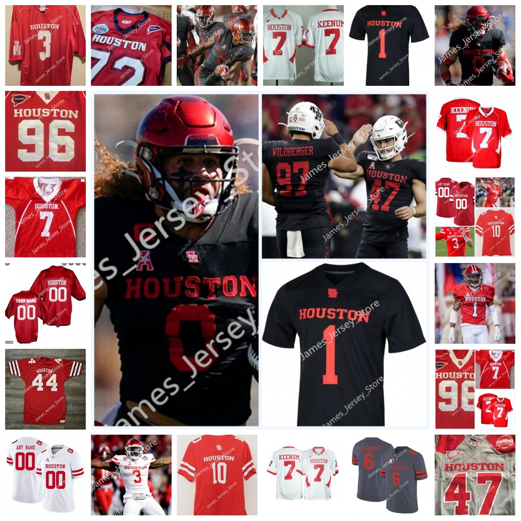 NCAA Custom UH Houston Cougars Stitched College Football Jersey 19 Alex Hogan 3 Clayton Tune 32 Gervarrius Owens 20 KeSean Carter 10 Chidozie Nwankwo 53 Derek Bowman, Retro red
NCAA Custom UH Houston Cougars Stitched College Football Jersey 19 Alex Hogan 3 Clayton Tune 32 Gervarrius Owens 20 KeSean Carter 10 Chidozie Nwankwo 53 Derek Bowman, Retro red