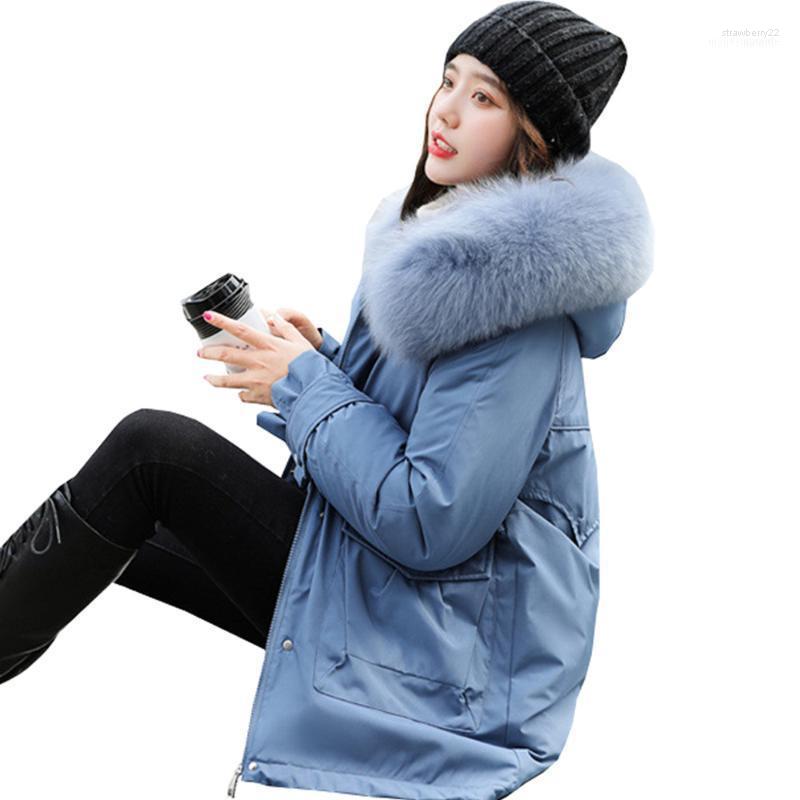 Women's Down & Parkas Big Fur Parka Women With Hooded Warm Style Overcomes Trend Of S Middle Long Term 2022 Winter Ne1 Stra22, Black
Women's Down & Parkas Big Fur Parka Women With Hooded Warm Style Overcomes Trend Of S Middle Long Term 2022 Winter Ne1 Stra22, Black