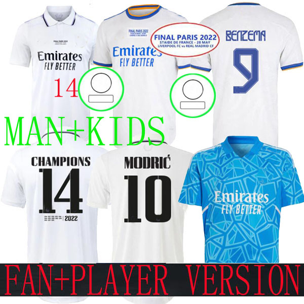 21 22 23 BENZEMA ReaL madrids CHAMPIONS 14 final soccer jerseys 120th anniversary 2023 MODRIC FINAL kids 2022 Special player version VINI goalkeeper football shirt, 22 23 home kids
21 22 23 BENZEMA ReaL madrids CHAMPIONS 14 final soccer jerseys 120th anniversary 2023 MODRIC FINAL kids 2022 Special player version VINI goalkeeper football shirt, 22 23 home kids