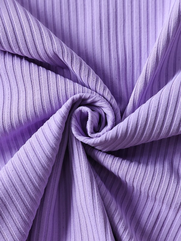 Toddler Girls Asymmetrical Neck Top & Raw Trim Belted Denim Shorts SHE