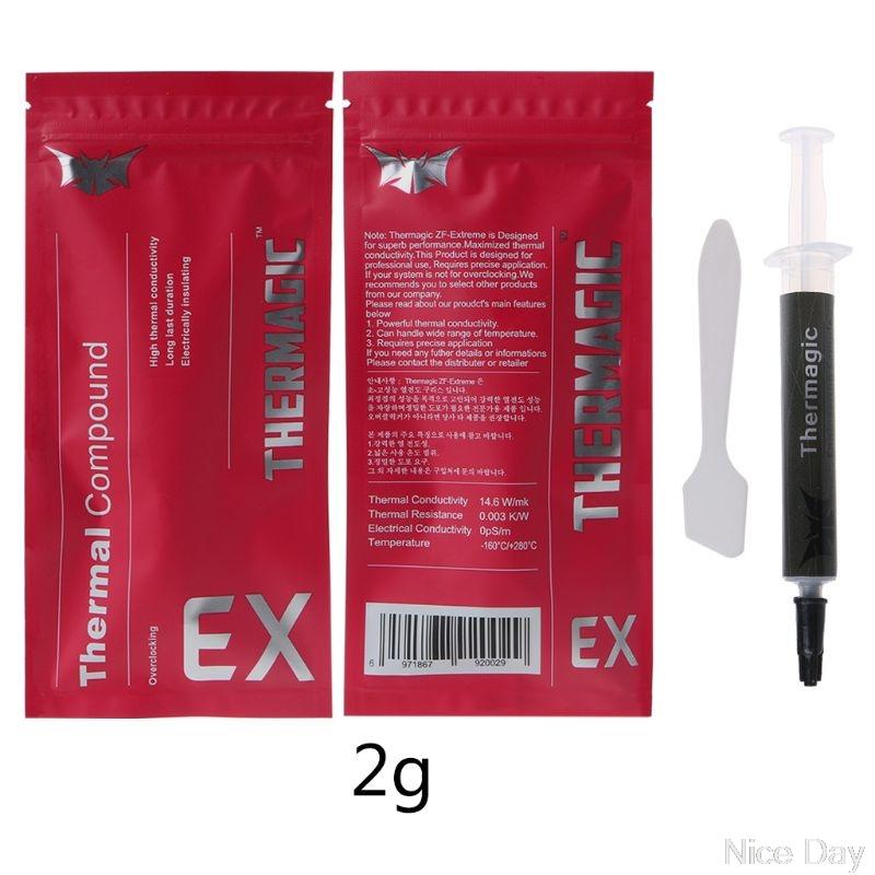 Fans & Coolings ZF-EX 14.6W/m K Thermal Grease Conductive Paste For Processo CPU GPU IC Cooler My21 20 DropshipFans FansFans
Fans & Coolings ZF-EX 14.6W/m K Thermal Grease Conductive Paste For Processo CPU GPU IC Cooler My21 20 DropshipFans FansFans