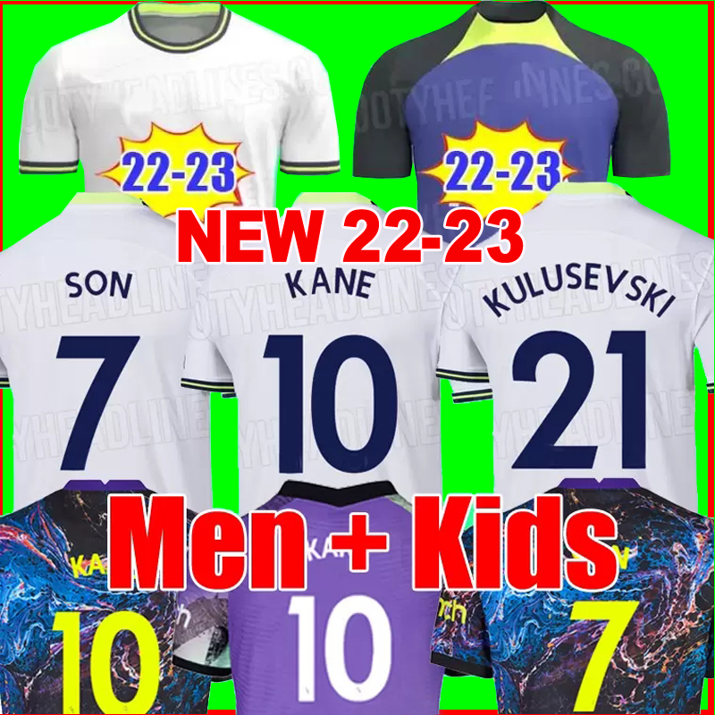 21 22 23 KANE SON KULUSEVSKI PERISIC Soccer Jerseys HOJBJERG colorful Away 2021 2022 2023 LUCAS DELE Third 3rd Football kit shirt BRYAN purple tops Men kids sets, 22-23 away+patch1
21 22 23 KANE SON KULUSEVSKI PERISIC Soccer Jerseys HOJBJERG colorful Away 2021 2022 2023 LUCAS DELE Third 3rd Football kit shirt BRYAN purple tops Men kids sets, 22-23 away+patch1