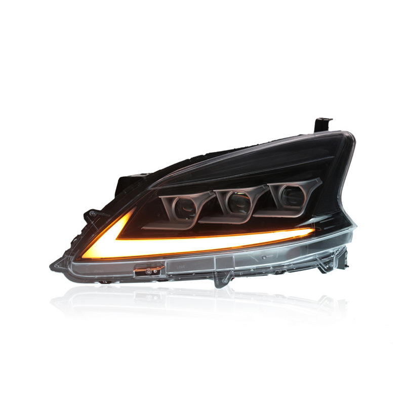 High Beam Car Head Lamp For Nissan Sylphy 2012-15 LED Headlight Sylphy DRL Turn Signal Driving Lights