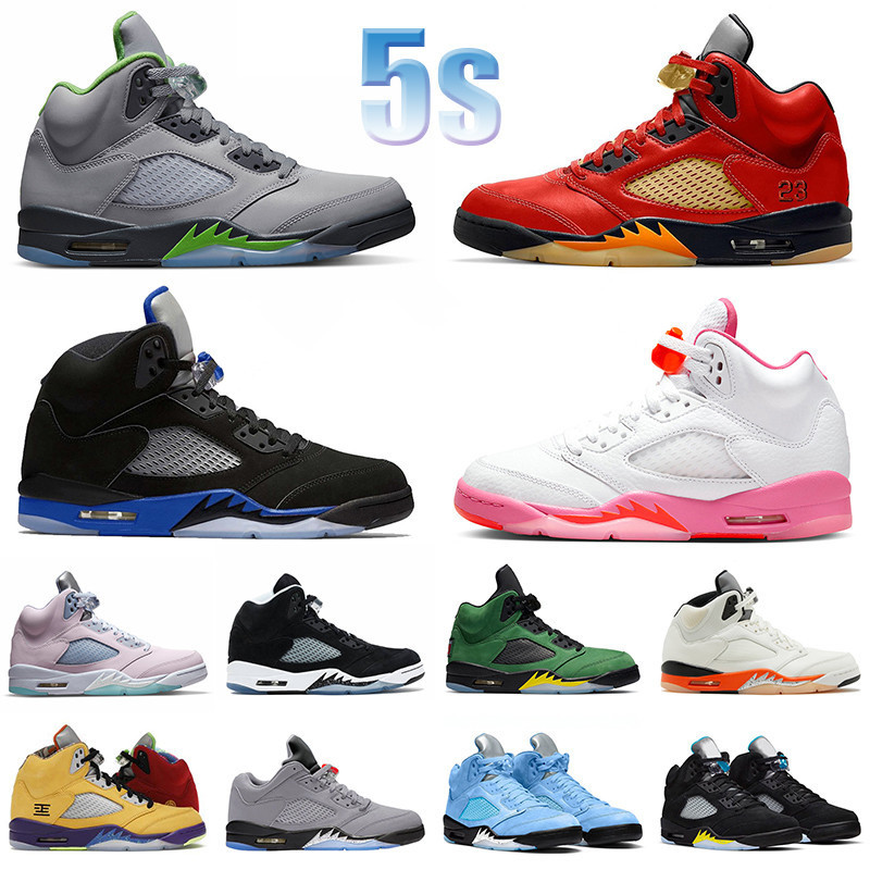 Designer 5 5s Basketball Shoes Jumpman Helmet Sports Pinksicle Aqua Easter Moonlight Raging Bull Sneakers Low Sports Mens Green Bean, 40-47 jade horizon
Designer 5 5s Basketball Shoes Jumpman Helmet Sports Pinksicle Aqua Easter Moonlight Raging Bull Sneakers Low Sports Mens Green Bean, 40-47 jade horizon