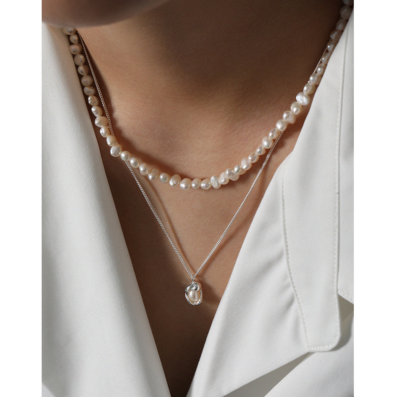 Necklace Niche Design Temperament Versatile Shell Pearl Texture S925 Sterling Silver Female
Necklace Niche Design Temperament Versatile Shell Pearl Texture S925 Sterling Silver Female