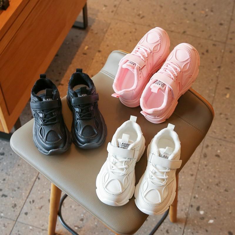 Athletic & Outdoor Kids Sneakers Warm Winter Solid Color Platform Pu Leather Light Boys Girls Casual Shoes 27-37 All-match Fashion Children, Black
Athletic & Outdoor Kids Sneakers Warm Winter Solid Color Platform Pu Leather Light Boys Girls Casual Shoes 27-37 All-match Fashion Children, Black