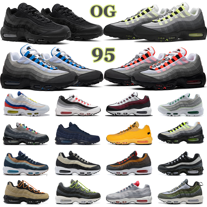 OG 95 Running Shoes For Men Women 95s Airmax Triple Black White Neon Crystal Blue Solar Red Japan Smoke Grey Navy Light Charcoal Mens Trainers Sports Sneakers, 22
OG 95 Running Shoes For Men Women 95s Airmax Triple Black White Neon Crystal Blue Solar Red Japan Smoke Grey Navy Light Charcoal Mens Trainers Sports Sneakers, 22