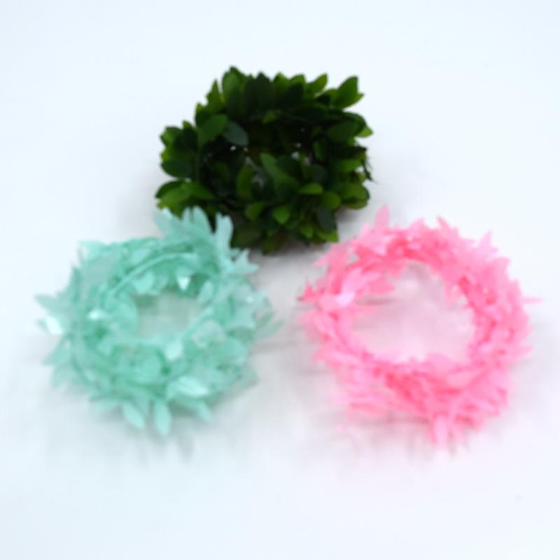 Decorative Flowers & Wreaths 15m Artificial Ivy Garland Foliage Green Pink Blue Leaves Simulated Vine For Wedding Party Ceremony DIY Headban
Decorative Flowers & Wreaths 15m Artificial Ivy Garland Foliage Green Pink Blue Leaves Simulated Vine For Wedding Party Ceremony DIY Headban