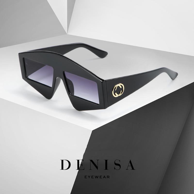 Sunglasses DENISA Designer Ladies Shield Style Oversized For Men Trendy Big Frame Glasses Shades G5726
Sunglasses DENISA Designer Ladies Shield Style Oversized For Men Trendy Big Frame Glasses Shades G5726
