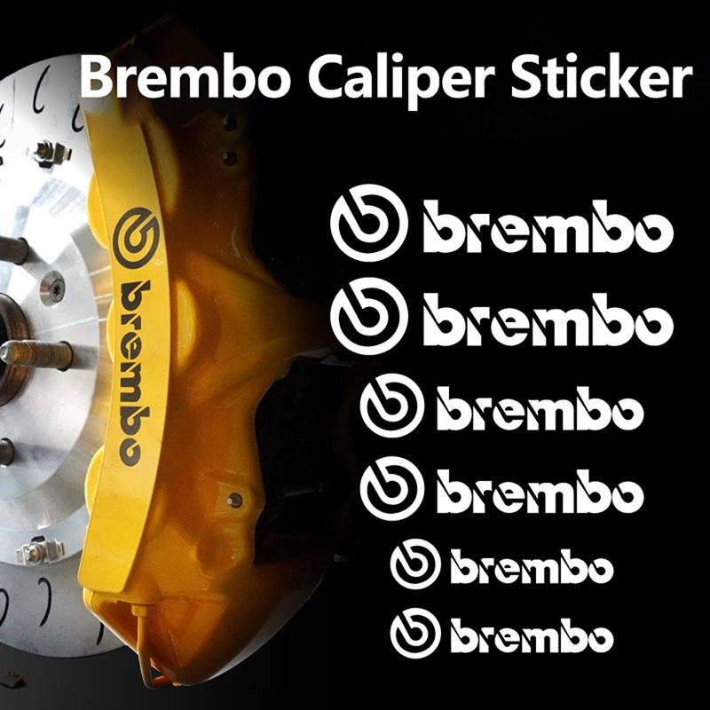 6pcs Car Brake Caliper Sticker For Brembo Reflective Lettering Vehicle Decal Gadgets Car Accessories, Silver
6pcs Car Brake Caliper Sticker For Brembo Reflective Lettering Vehicle Decal Gadgets Car Accessories, Silver