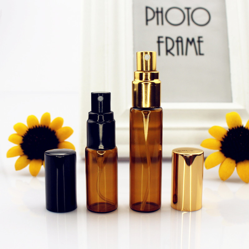 20pcs/lot 5ML 10ML 15ML 20ML Clear Thin Glass Perfume Bottle Spray Atomizer Empty Sample Vials Refillable Mini Sprayer Flacon 220711