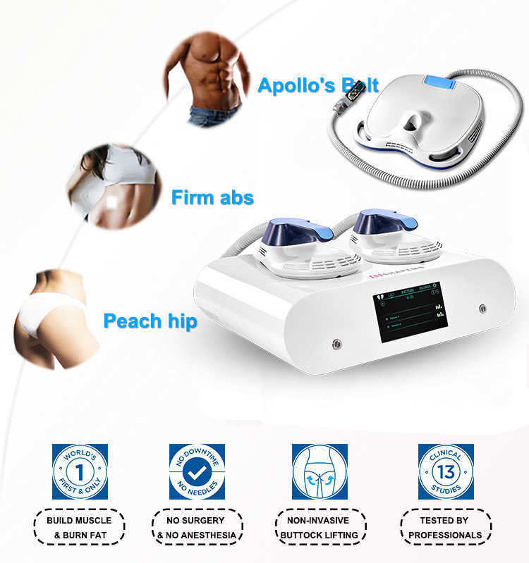 EMS slim beauty muscle building stimulator machine ems muscle stimulator with rf RF Slimming Machine