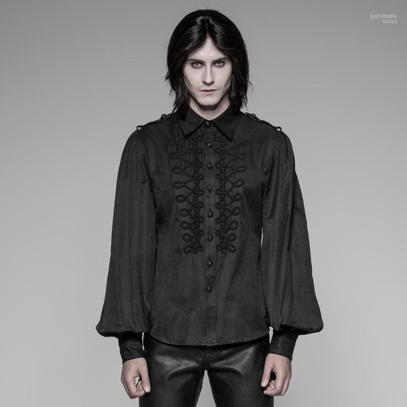 Men Gothic Vintage Shirt Steampunk Uniform Retro Blouse Fashion Lantern Long Sleeve Men' Dress Shirts Quin22, Black
Men Gothic Vintage Shirt Steampunk Uniform Retro Blouse Fashion Lantern Long Sleeve Men' Dress Shirts Quin22, Black