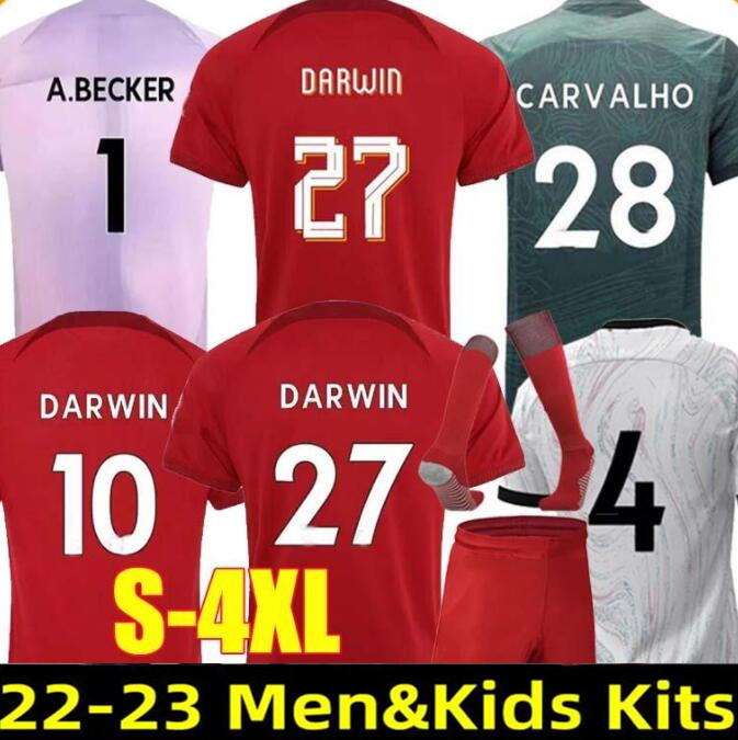 22 23 Men kids kit Luis Diaz soccer jerseys A.BECKER DIOGO J ALEXANDER ARNOLD Elliott THIAGO DARWIN HENDERSON Mohamed Carvalho 2022 2023 home Away third football shirt, Colour 15
22 23 Men kids kit Luis Diaz soccer jerseys A.BECKER DIOGO J ALEXANDER ARNOLD Elliott THIAGO DARWIN HENDERSON Mohamed Carvalho 2022 2023 home Away third football shirt, Colour 15