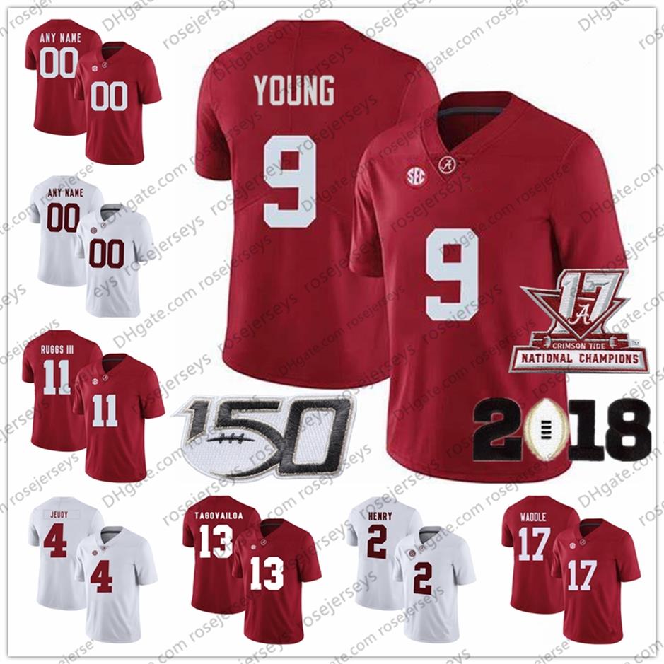 Custom 2020 Alabama Crimson Tide Football 9 Bryce Young 13 Tua Tagovailoa 22 Najee Harris 26 Trey Sanders Men Youth 150TH Champion319I, White with 2020 champions
Custom 2020 Alabama Crimson Tide Football 9 Bryce Young 13 Tua Tagovailoa 22 Najee Harris 26 Trey Sanders Men Youth 150TH Champion319I, White with 2020 champions