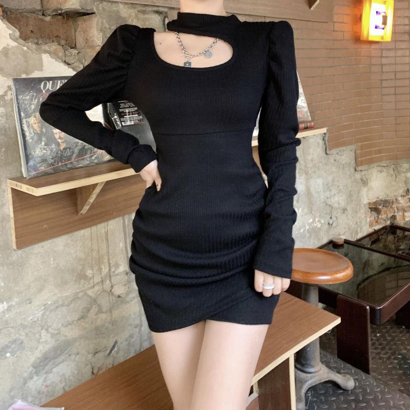Casual Dresses Split Fork Cold Shoulder Knitted Women Dress Fashion Elegant Bodycon Sexy Outfit Party Mini Clothing Streetwear Black GreyCas
Casual Dresses Split Fork Cold Shoulder Knitted Women Dress Fashion Elegant Bodycon Sexy Outfit Party Mini Clothing Streetwear Black GreyCas