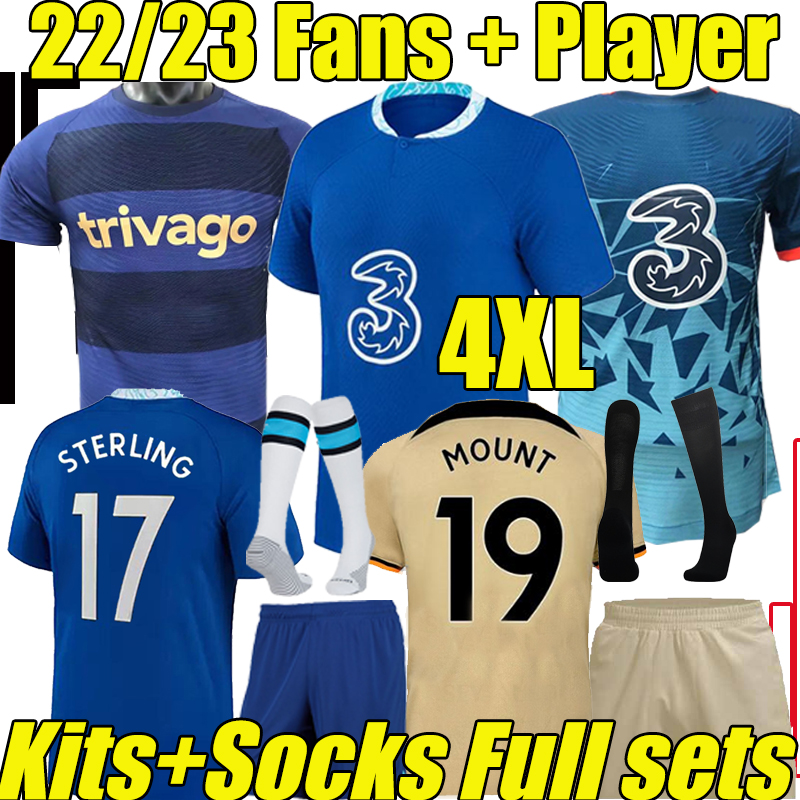 Adults kids Kits sock Full sets 2022 2023 CFC STERLING soccer jerseys Fans Player Version 22/23 HAVERTZ KANTE WERNER PULISIC ABRAHAM MOUNT CHILWELL football shirt 4XL, 22-23 home kit
Adults kids Kits sock Full sets 2022 2023 CFC STERLING soccer jerseys Fans Player Version 22/23 HAVERTZ KANTE WERNER PULISIC ABRAHAM MOUNT CHILWELL football shirt 4XL, 22-23 home kit