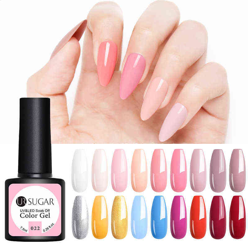 NXY Nail Gel 7 5ml Polish Nude Light Purple Professional Color Soak Off Uv Led Varnish Newest Fashion Paint 0328