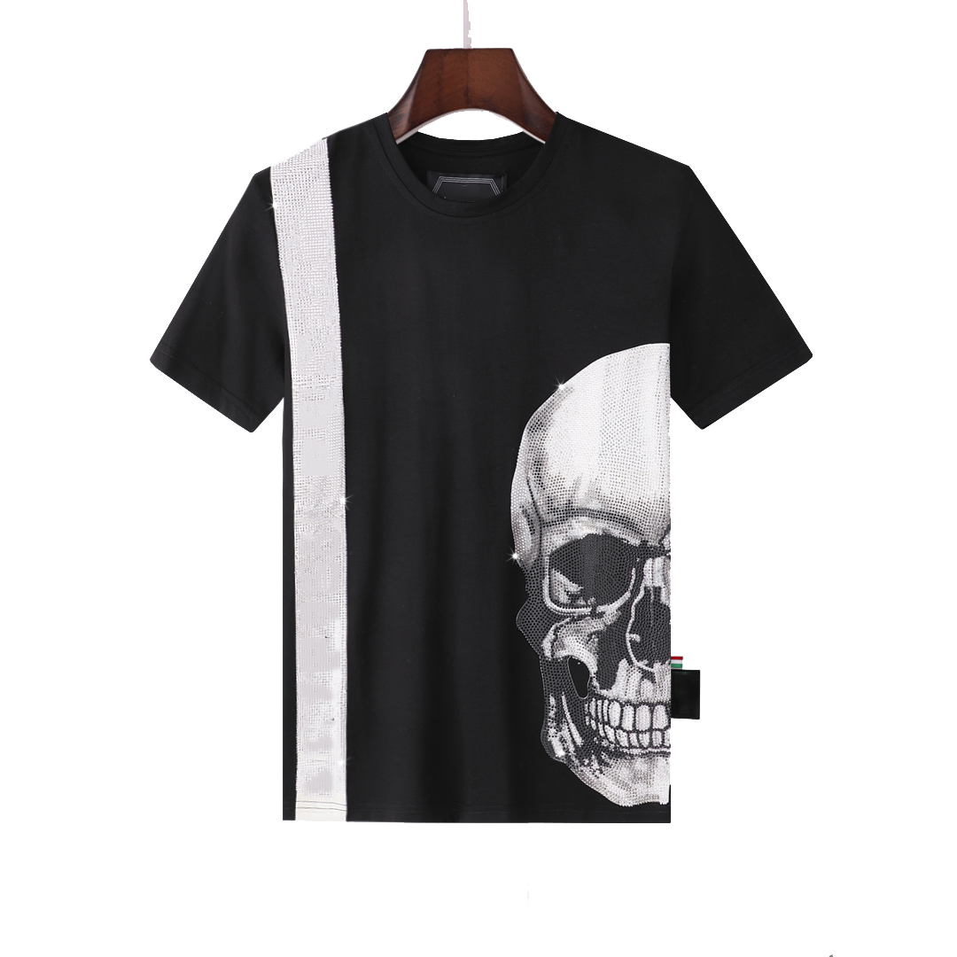 21ss T-shirt men's long-sleeved metal letters embroidered leather Plein Plan European fashion trend round neck pullover pp a&w, Ivory
21ss T-shirt men's long-sleeved metal letters embroidered leather Plein Plan European fashion trend round neck pullover pp a&w, Ivory