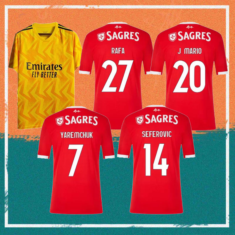 2022 Benfica EVERTON Soccer Jerseys 2022 Away PIZZI GABRIELB GRIMALDO SWALDSCHMIDT DARWIN CERVI CHIQUINHO RAFA SEFEQOVIC football shirts uniforms, Home
2022 Benfica EVERTON Soccer Jerseys 2022 Away PIZZI GABRIELB GRIMALDO SWALDSCHMIDT DARWIN CERVI CHIQUINHO RAFA SEFEQOVIC football shirts uniforms, Home
