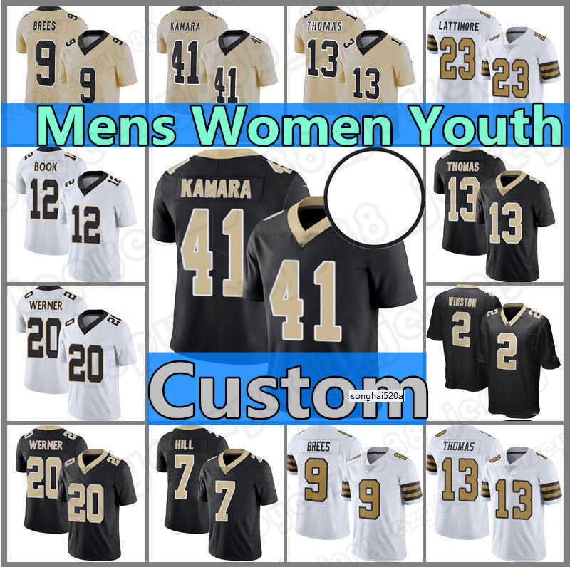 Custom 41 Alvin Kamara 13 Michael Thomas 2 Jameis Winston Football Marquez Callaway Drew Brees Taysom Hill Mar''nfl''Jerseys, Custom mens(s t)
Custom 41 Alvin Kamara 13 Michael Thomas 2 Jameis Winston Football Marquez Callaway Drew Brees Taysom Hill Mar''nfl''Jerseys, Custom mens(s t)
