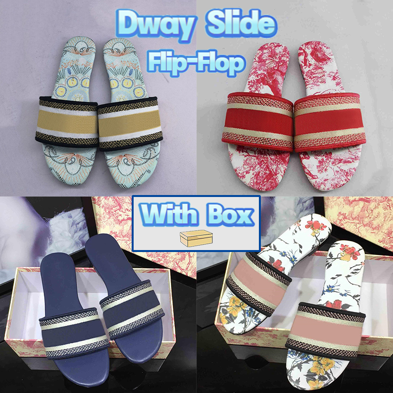 With Box Sandals Men Women Beach Slides Shoes Dway Slide Flip-Flop Striped Solid Polka Dot Floral Deep Ocean Blue Slippers Summer Sandal, Double shoe box
With Box Sandals Men Women Beach Slides Shoes Dway Slide Flip-Flop Striped Solid Polka Dot Floral Deep Ocean Blue Slippers Summer Sandal, Double shoe box