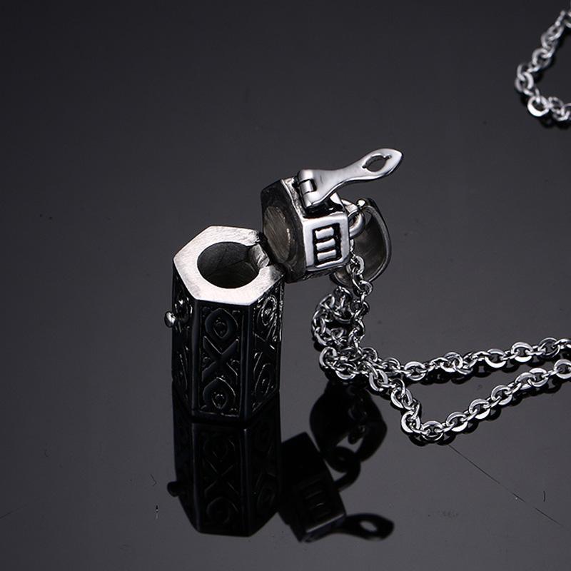 Pendant Necklaces Retro Hexagon Wish Box Prayer Necklace Secret Stash Urn Jewelry Ash Holder Can Open 20 Or 24 Inchs ChainPendant
Pendant Necklaces Retro Hexagon Wish Box Prayer Necklace Secret Stash Urn Jewelry Ash Holder Can Open 20 Or 24 Inchs ChainPendant