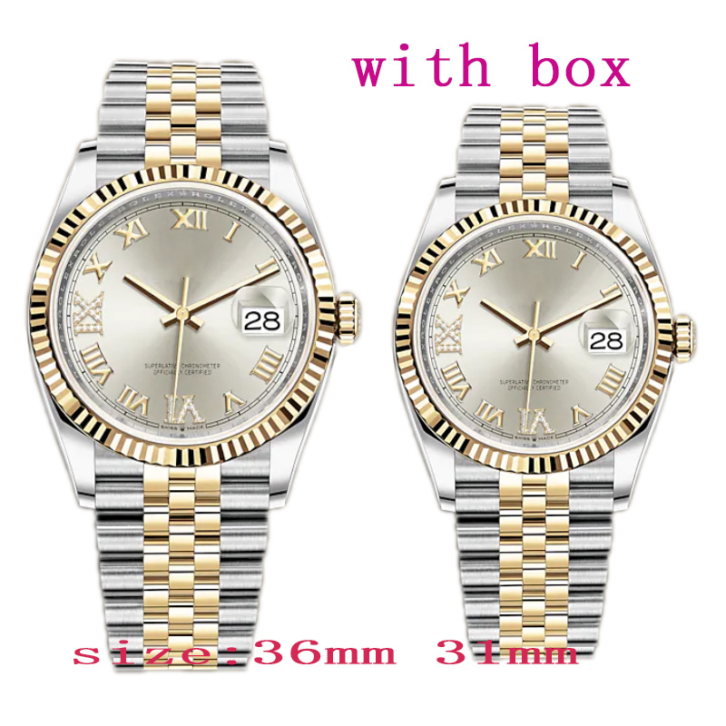 Mens Ladies Classic Date Watch 36mm 31mm Automatic Mechanical Quartz Water Resistant Luminous, Sapphire glass
Mens Ladies Classic Date Watch 36mm 31mm Automatic Mechanical Quartz Water Resistant Luminous, Sapphire glass