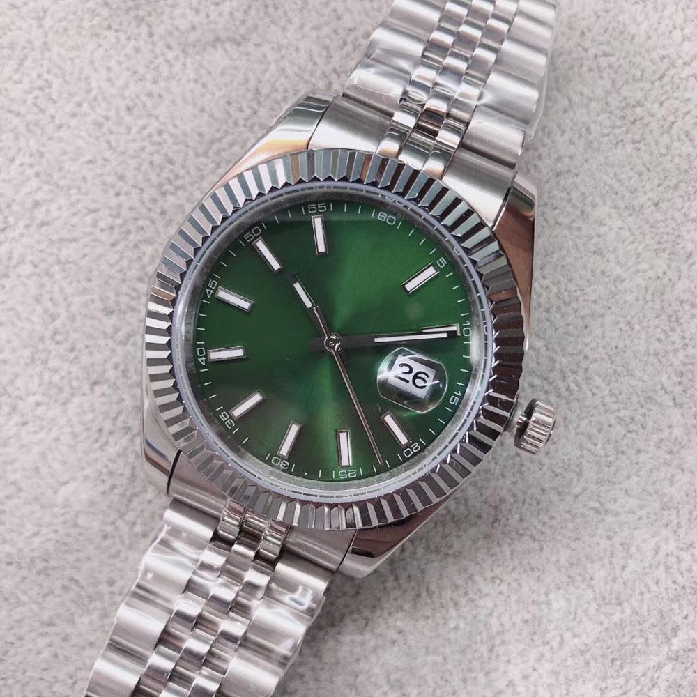 Watch ST9 Steel Green Dial GW&maker Datejust Fluted Bezel 41mm 116333 126334 Automatic Mechianical Strap Sapphire Glass Mens Wristwatches
Watch ST9 Steel Green Dial GW&maker Datejust Fluted Bezel 41mm 116333 126334 Automatic Mechianical Strap Sapphire Glass Mens Wristwatches