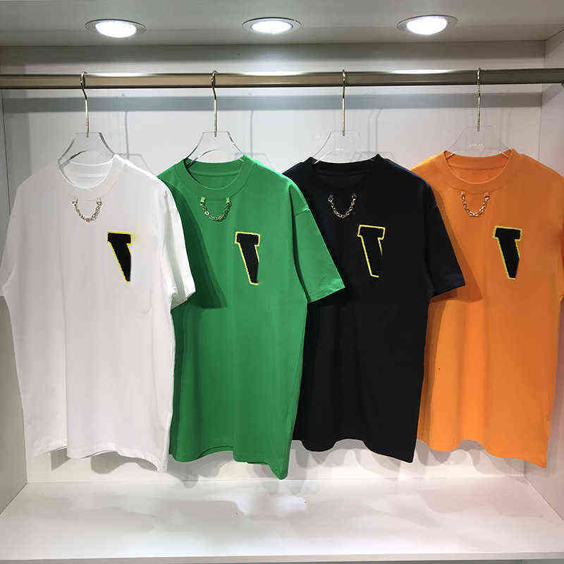 V Embroidery Virgil Mens Designers Luxury T-shirts Man T Shirt Womens t-shirt Cotton Short Sleeves Summer Tops Men Loose Tees Oversized Tees, Orange
V Embroidery Virgil Mens Designers Luxury T-shirts Man T Shirt Womens t-shirt Cotton Short Sleeves Summer Tops Men Loose Tees Oversized Tees, Orange