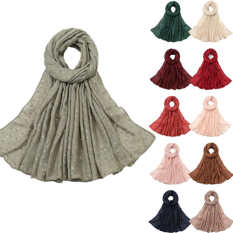 Ethnic Clothing Plain Gold Shimmer Hijab Glitter Cotton Scarf Women Muslim Solid Color Scarves Long Shawl Wrap Turban Stoles 180X70cmEthnic
Ethnic Clothing Plain Gold Shimmer Hijab Glitter Cotton Scarf Women Muslim Solid Color Scarves Long Shawl Wrap Turban Stoles 180X70cmEthnic
