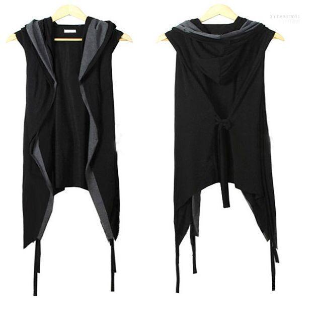 Men's Vests Selling Novelty Fake-two Pieces Tops Male Fashion Sleeveless Hooded & Cardigan Man Hip Hop Sweater1 Phin22, Black
Men's Vests Selling Novelty Fake-two Pieces Tops Male Fashion Sleeveless Hooded & Cardigan Man Hip Hop Sweater1 Phin22, Black