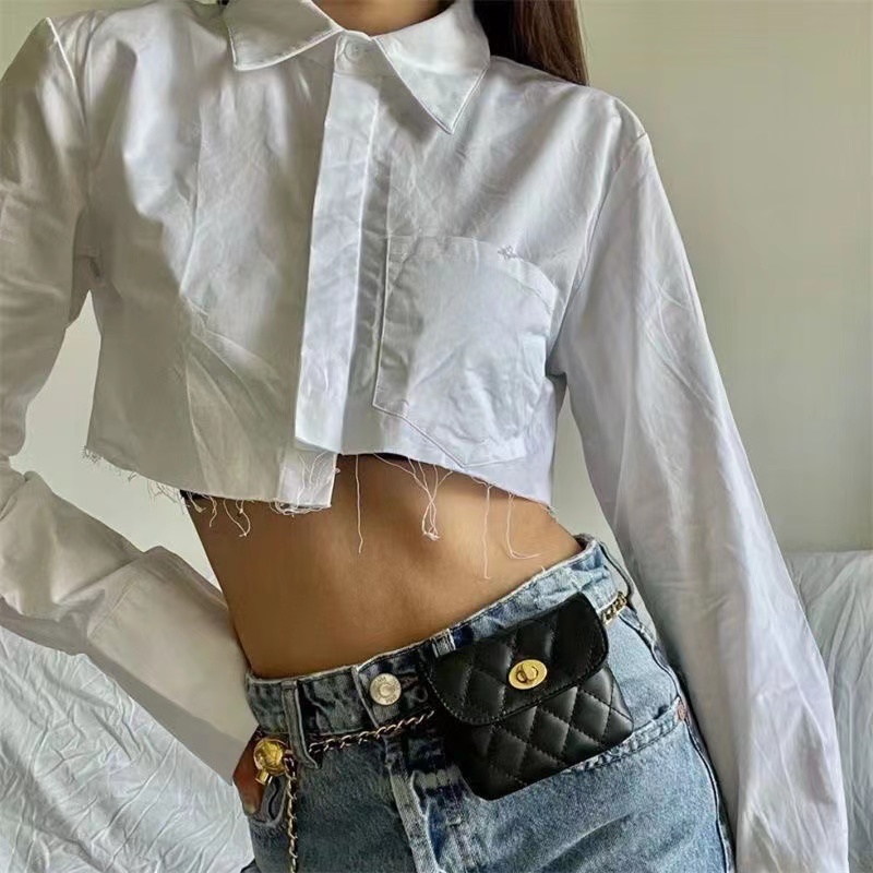 fashion Chain waist bag chain belt Inclined shoulder bags women handbag, Black
fashion Chain waist bag chain belt Inclined shoulder bags women handbag, Black
