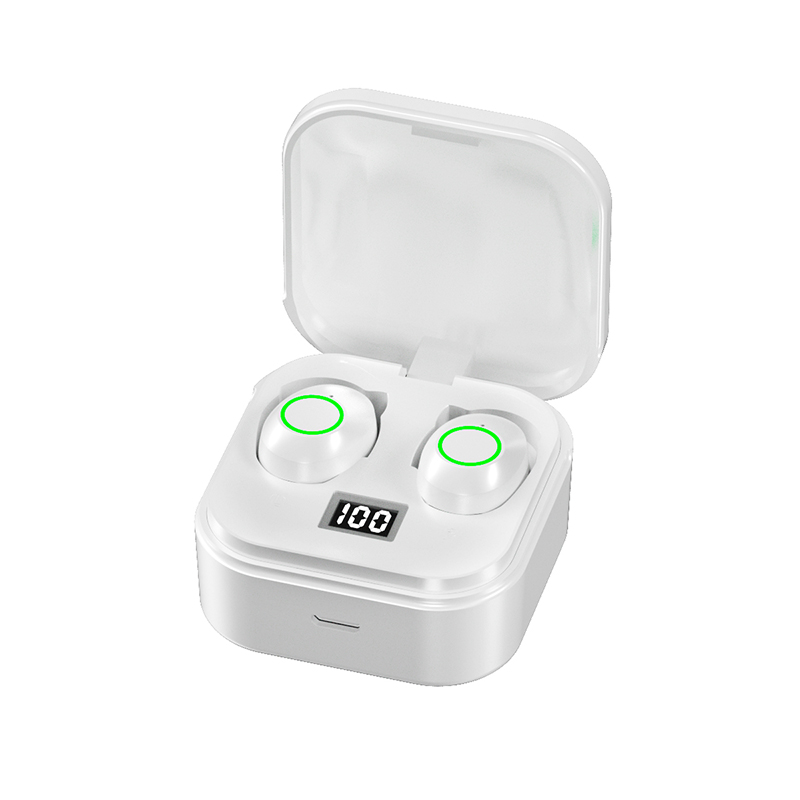 New TG01 TG02 Mini TWS Wireless Earphones BT 5.1 Earbuds Sports Waterproof Mini Gaming Headsets Headphones With Led Display, Black
New TG01 TG02 Mini TWS Wireless Earphones BT 5.1 Earbuds Sports Waterproof Mini Gaming Headsets Headphones With Led Display, Black