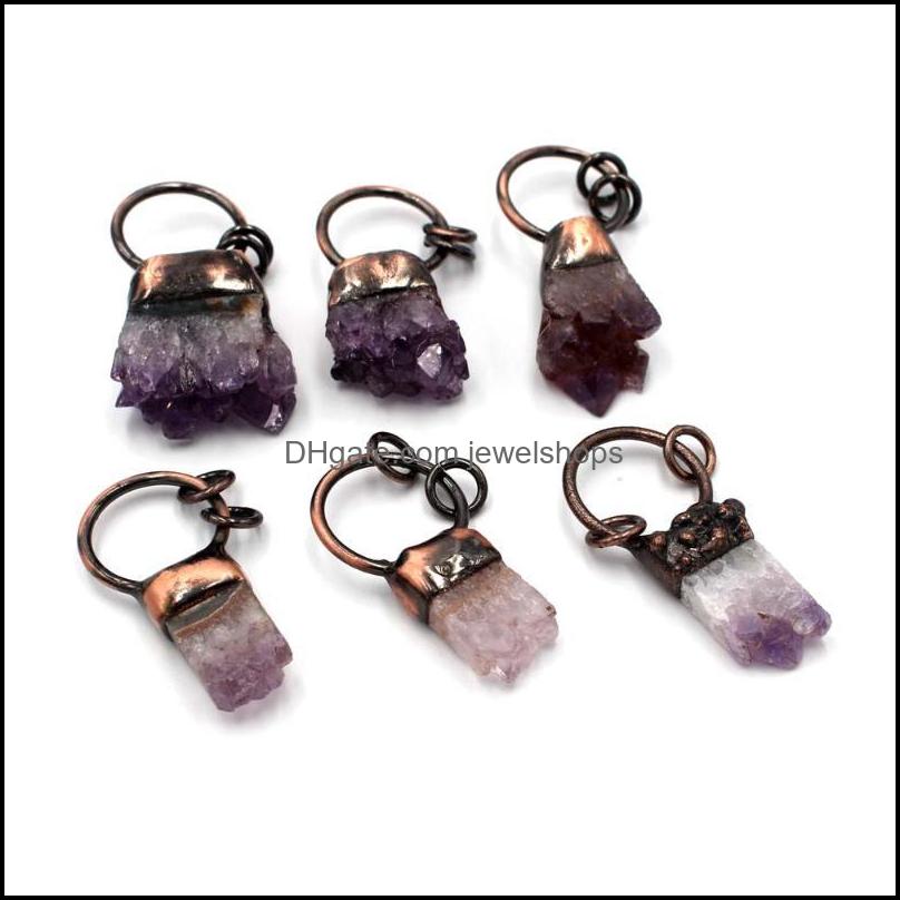 Pendant Necklaces 3Pcs Natural Amethysts Crystal Point Purple Irregar Cluster Geode Druzy Quartz Healin Jewelshops Dhhdu
Pendant Necklaces 3Pcs Natural Amethysts Crystal Point Purple Irregar Cluster Geode Druzy Quartz Healin Jewelshops Dhhdu