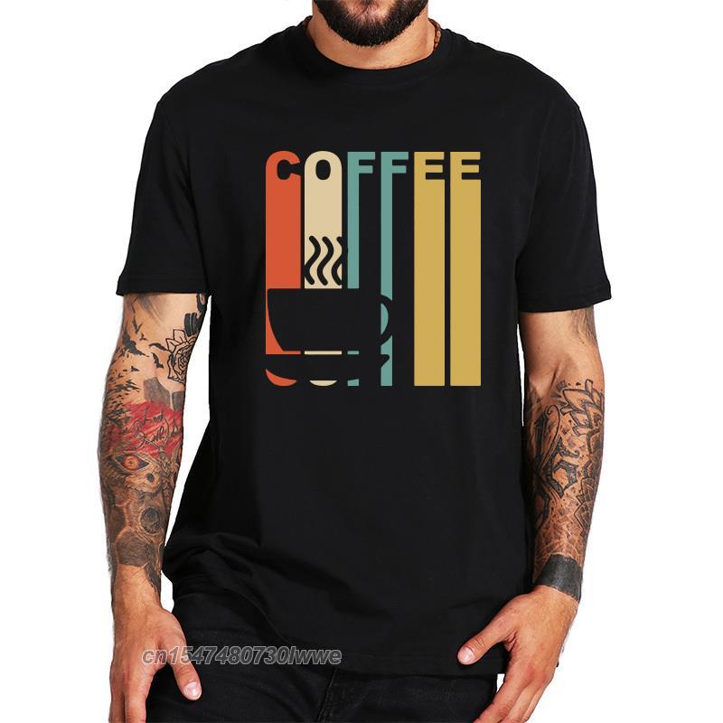 Men's T-Shirts Vintage T Shirt Coffee Retro Graphic Life Pattern High Quality Soft Cotton Eu Size Tops Tee, Black
Men's T-Shirts Vintage T Shirt Coffee Retro Graphic Life Pattern High Quality Soft Cotton Eu Size Tops Tee, Black