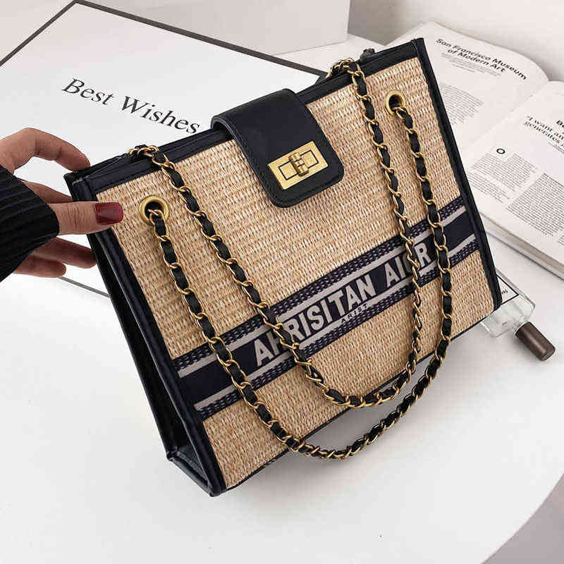 CGCBAG Retro Alphabet Weaving Women Shoulder Bag 2022 Large Capacity Tote Bag Female Luxury Designe Handbag Women Messenger Bag G220429, Black
CGCBAG Retro Alphabet Weaving Women Shoulder Bag 2022 Large Capacity Tote Bag Female Luxury Designe Handbag Women Messenger Bag G220429, Black