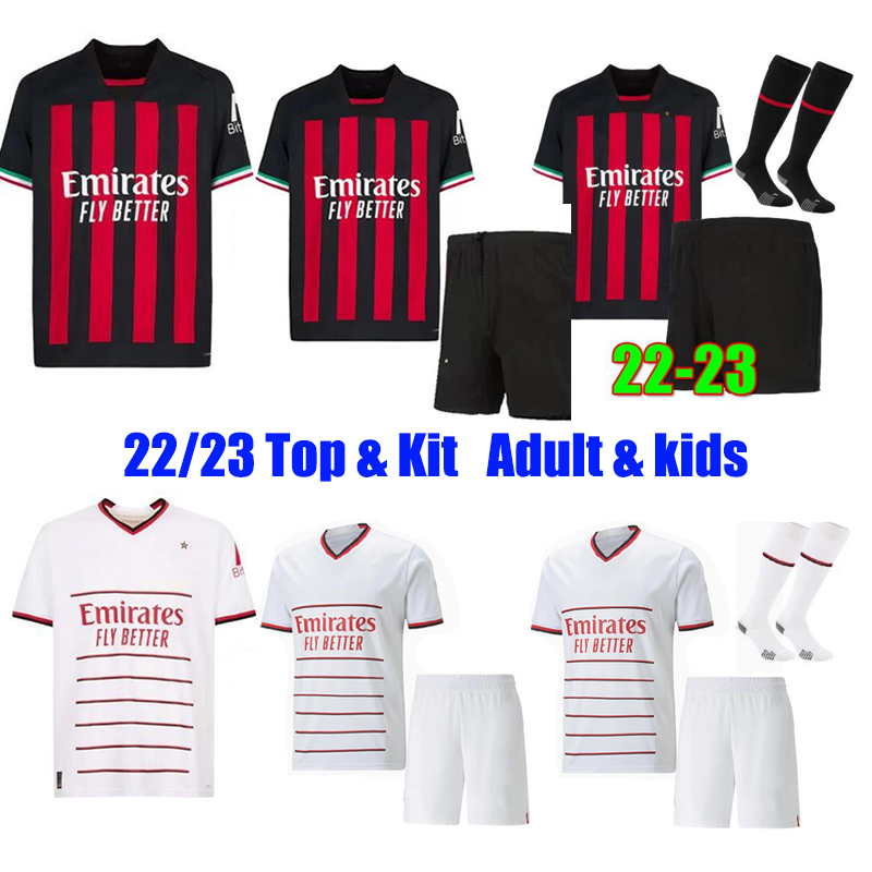 22 23 Milan soccer jersey GIROUD TOMORI IBRAHIMOVIC football shirt 2022 2023 TONALI BENNACER REBIC ROMAGNOLI LEAO Ac men and kids sets Home Away Third, Home with patch 2
22 23 Milan soccer jersey GIROUD TOMORI IBRAHIMOVIC football shirt 2022 2023 TONALI BENNACER REBIC ROMAGNOLI LEAO Ac men and kids sets Home Away Third, Home with patch 2